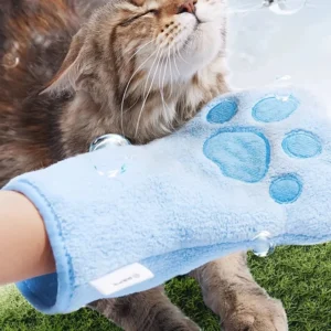 Pet Bathing Glove Without Shampoo